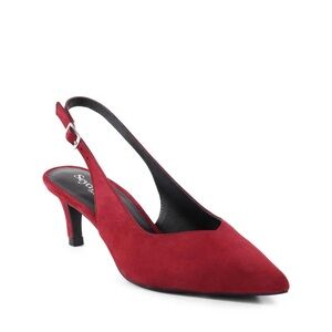 Seychelles CandleLight burgundy Slingback Heels